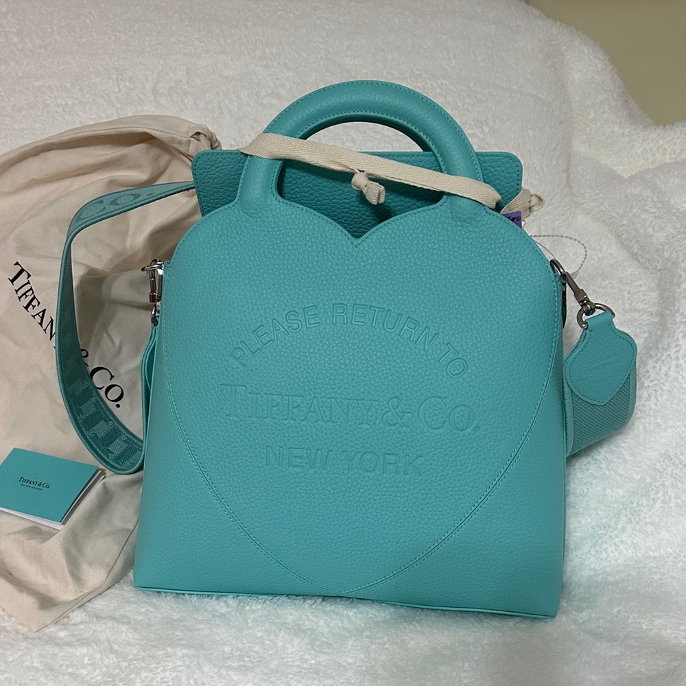 Tiffany & Co. Turquoise Tote Bag